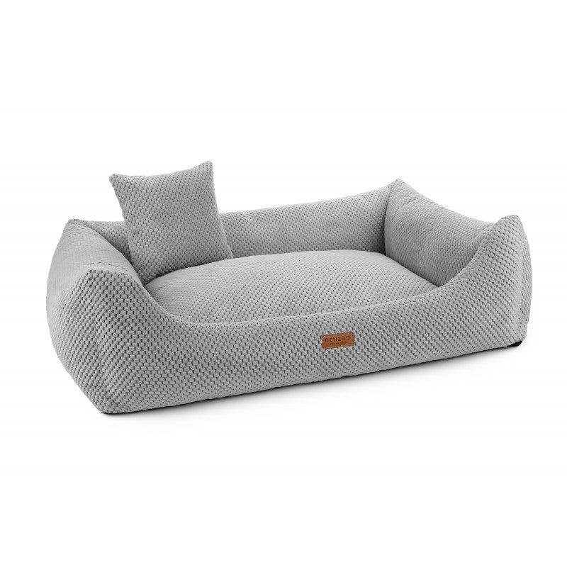 Orthopedic Dog Bed "PRATO" Grey - Dog beds - Sissys Pet Place
