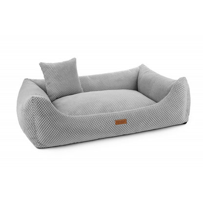 Orthopedic Dog Bed "PRATO" Grey - Dog beds - Sissys Pet Place