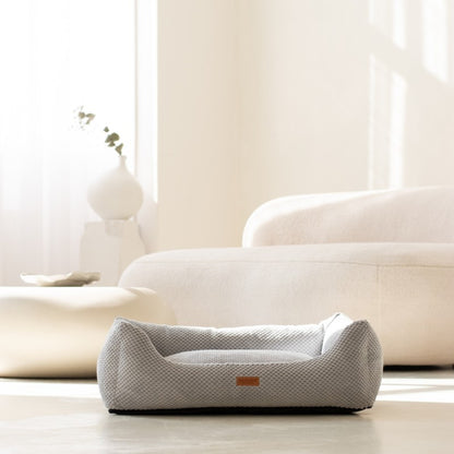 Orthopedic Dog Bed "PRATO" Grey - Dog beds - Sissys Pet Place