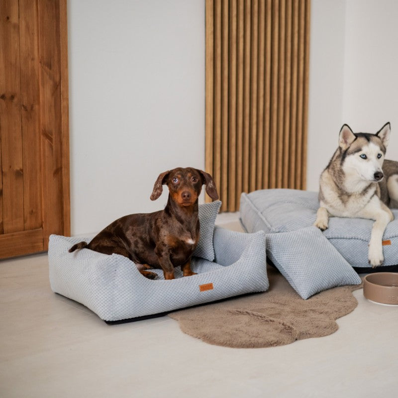 Orthopedic Dog Bed "PRATO" Grey - Dog beds - Sissys Pet Place