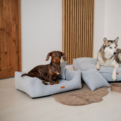 Orthopedic Dog Bed "PRATO" Grey - Dog beds - Sissys Pet Place