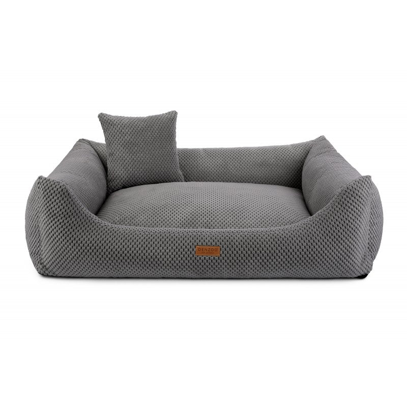 Orthopedic Dog Bed "PRATO" Dark Grey - Dog beds - Sissys Pet Place - Dark Grey - Prato XXL (120 X 90 cm)