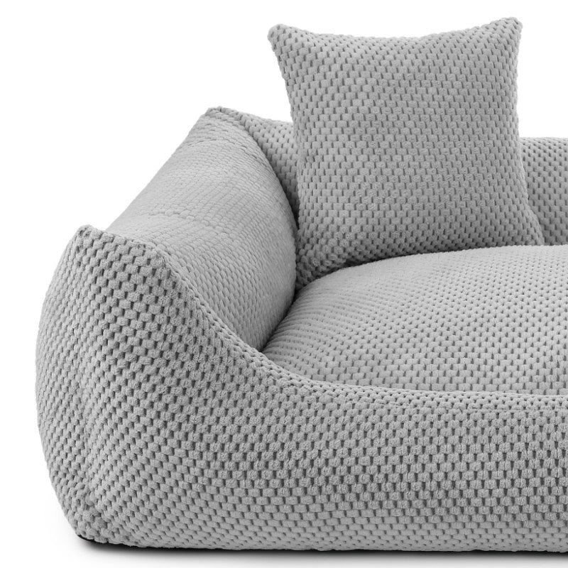 Orthopedic Dog Bed "PRATO" Grey - Dog beds - Sissys Pet Place