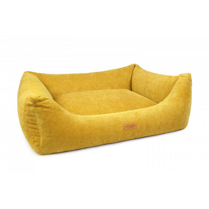 Orthopedic Dog Bed "PRATO" Yellow - Dog beds - Sissys Pet Place