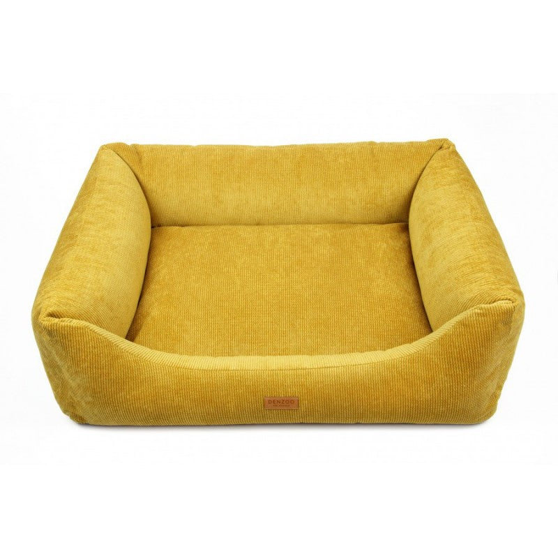 Orthopedic Dog Bed "PRATO" Yellow - Dog beds - Sissys Pet Place