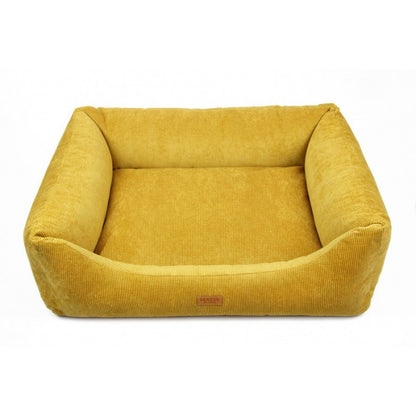 Orthopedic Dog Bed "PRATO" Yellow - Dog beds - Sissys Pet Place
