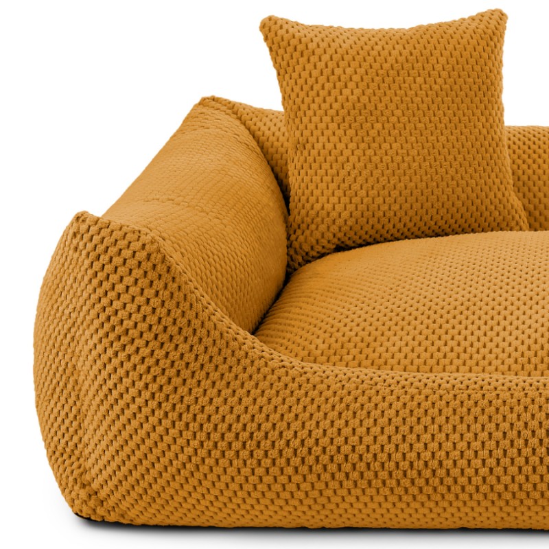 Orthopedic Dog Bed "PRATO" Mustard - Dog beds - Sissys Pet Place
