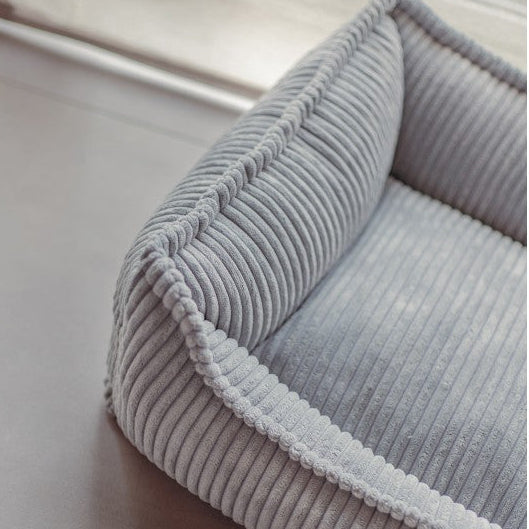 Orthopedic Dog Bed "MILANO" Grey - Dog beds - Sissys Pet Place