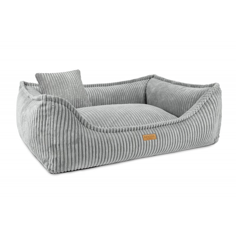 Orthopedic Dog Bed "MILANO" Grey - Dog beds - Sissys Pet Place
