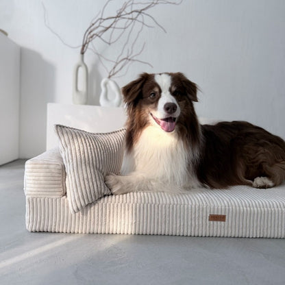 Orthopedic Dog Bed "PARMA" Beige