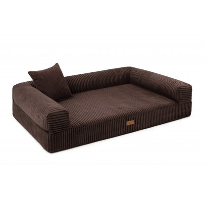 Orthopedic Dog Bed "PARMA" Brown