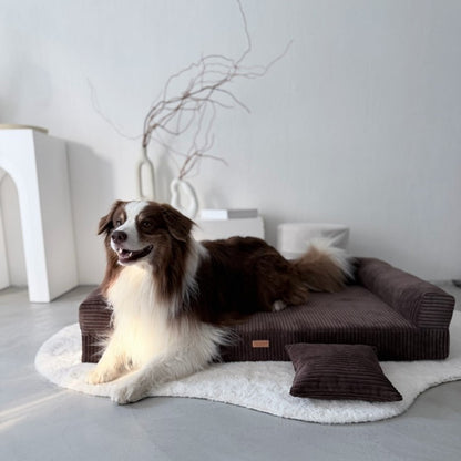 Orthopedic Dog Bed "PARMA" Brown