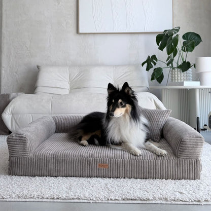 Orthopedic Dog Bed "PARMA" Cappuccino