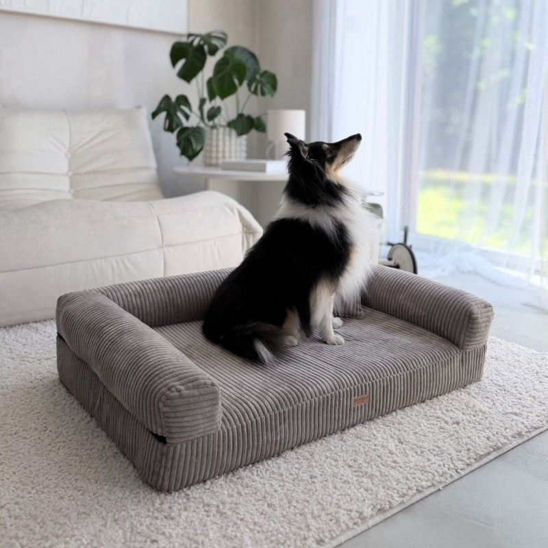 Orthopedic Dog Bed "PARMA" Cappuccino