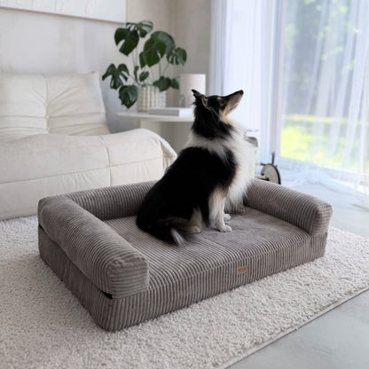 Orthopedic Dog Bed "PARMA" Cappuccino