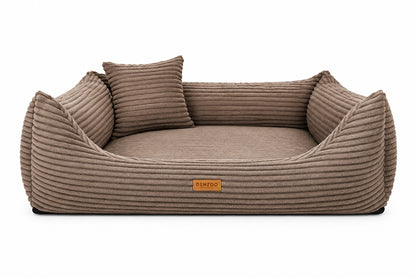 Orthopedic Dog Bed "RIMINI" Cappuccino