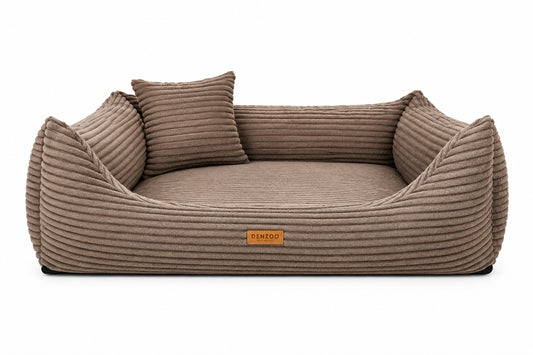 Orthopedic Dog Bed "RIMINI" Cappuccino