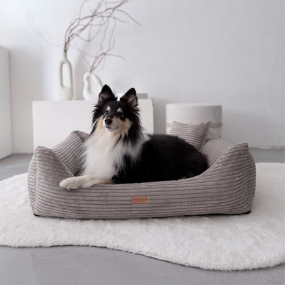 Orthopedic Dog Bed "RIMINI" Cappuccino