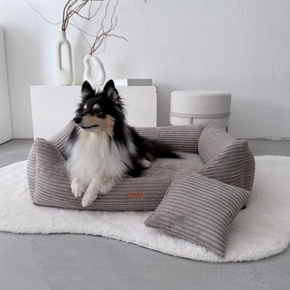 Orthopedic Dog Bed "RIMINI" Cappuccino