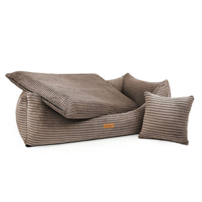 Orthopedic Dog Bed "RIMINI" Cappuccino