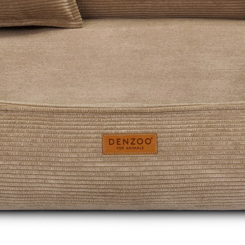 Orthopedic Dog Bed "TORINO" Dark Beige - Dog beds - Sissys Pet Place