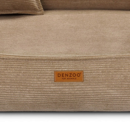 Orthopedic Dog Bed "TORINO" Dark Beige - Dog beds - Sissys Pet Place