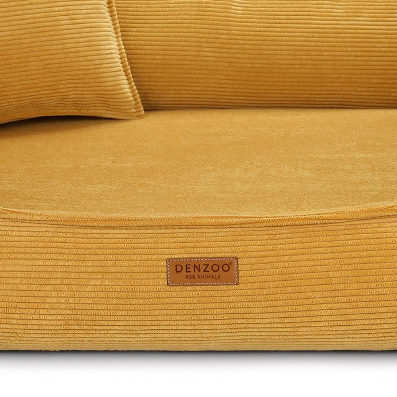 Orthopedic Dog Bed "TORINO" Mustard - Dog beds - Sissys Pet Place