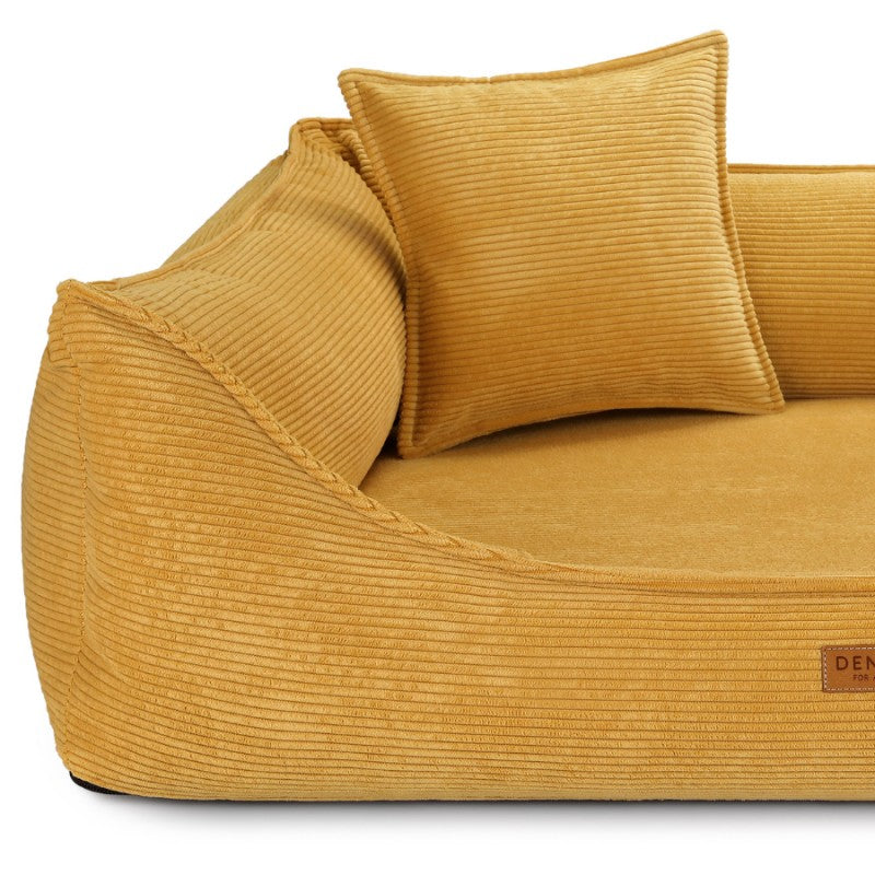 Orthopedic Dog Bed "TORINO" Mustard - Dog beds - Sissys Pet Place