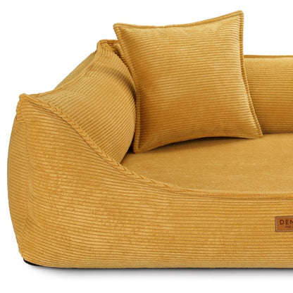 Orthopedic Dog Bed "TORINO" Mustard - Dog beds - Sissys Pet Place